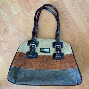 Earth toned u.s.polo association purse